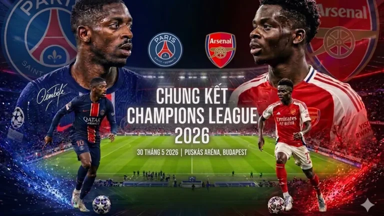Chung kết C1 PSG vs Arsenal xem ở đâu, có gì hay