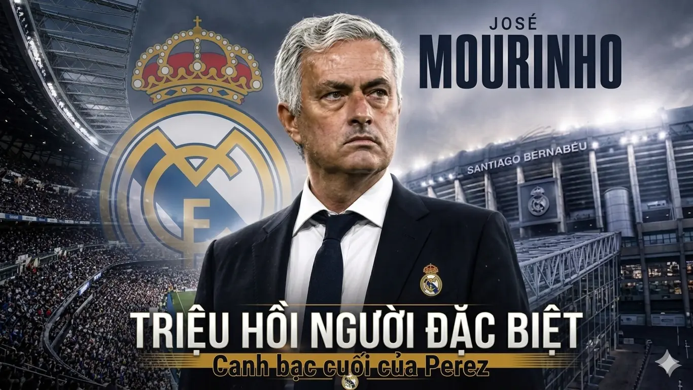 Mourinho trở lại Real Madrid