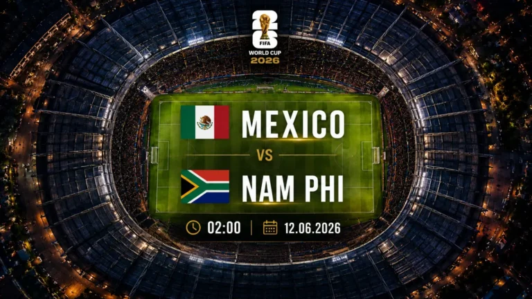 Mexico vs Nam Phi khai mạc World Cup 2026